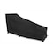 Eevelle Meridian Day Chaise Lounge Cover, Black, 38 in L x 30 in W x 82 in H MDCHSLNG_38W_82L_30H-BLK - alternate 1